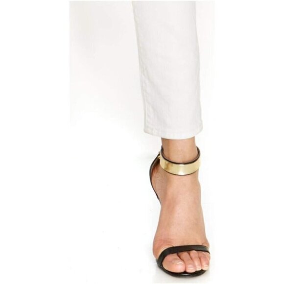Two by Vince Camuto Womens White Mid Rise Ankle Skinny Jeans Sz 30 New - Picture 2 of 8